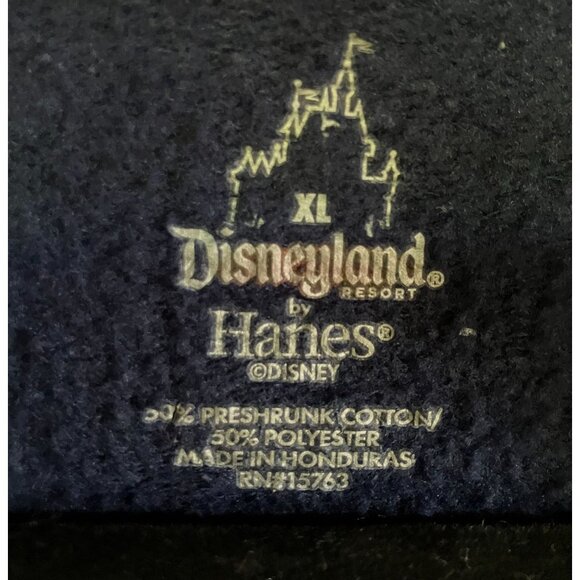 Disneyland Resort Mens California Adventure Full Zip Hoodie Size XL Blue AN EXC - Picture 3 of 9